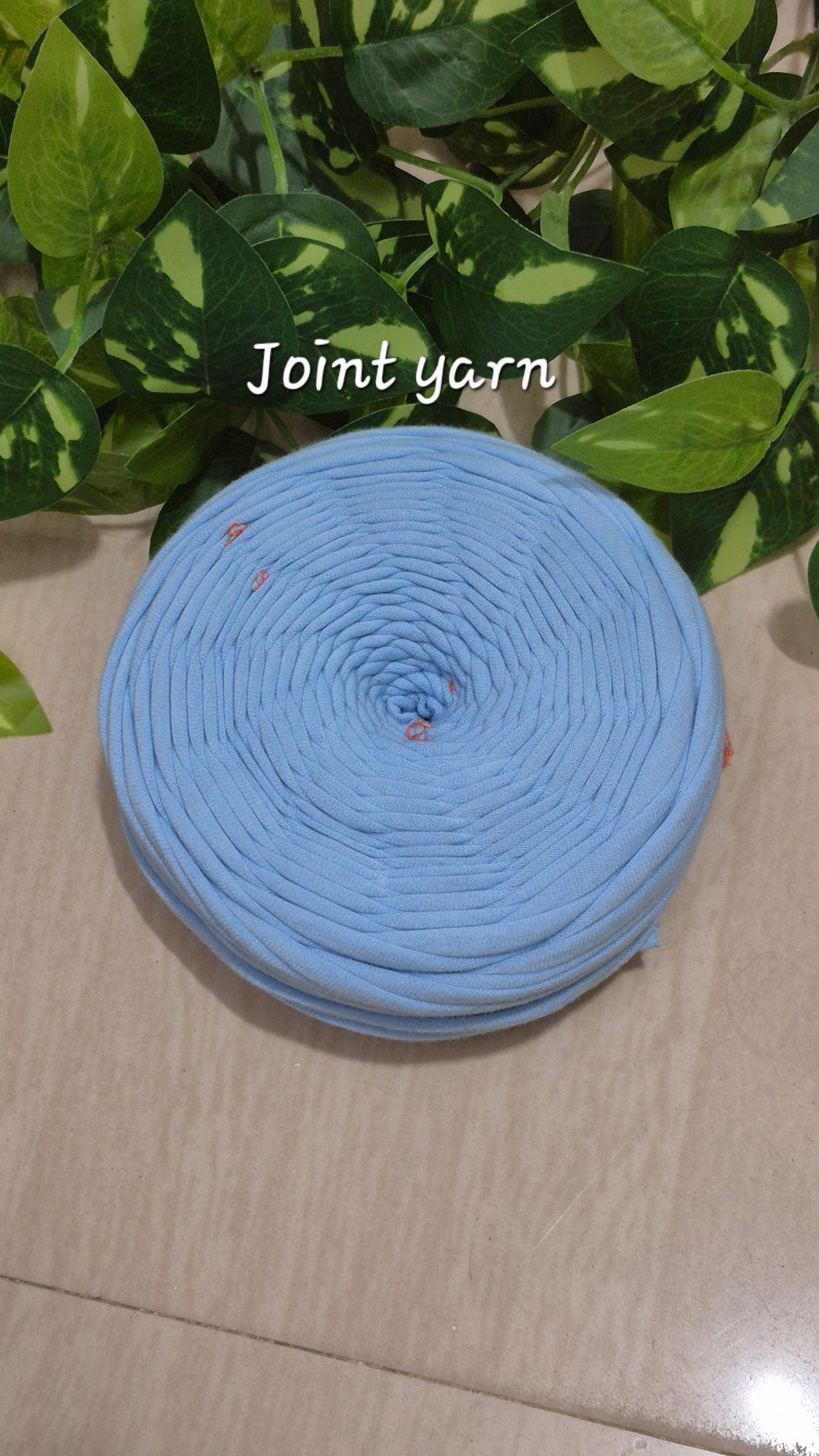 Joint t-shirt yarn
