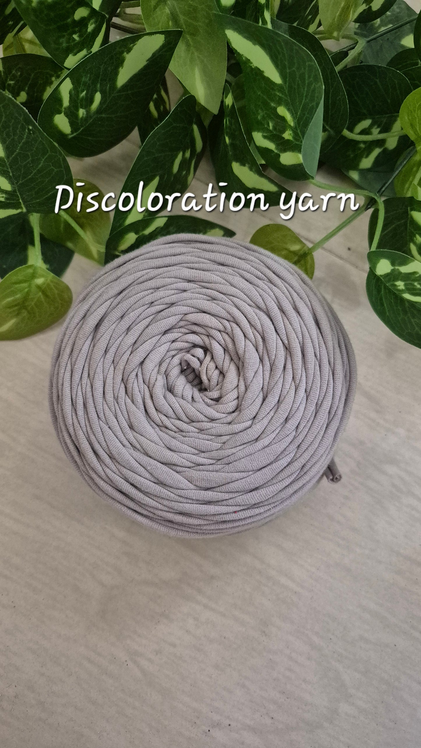 Discoloration Tshirt Yarn