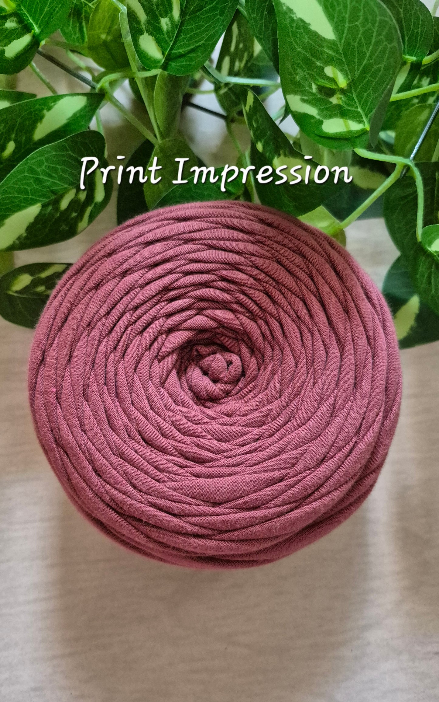 Print Impression Tshirt Yarn