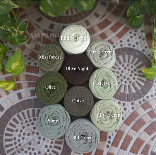 Shades of Vintage green