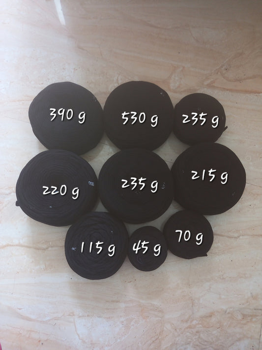 Black joint tshirt yarn