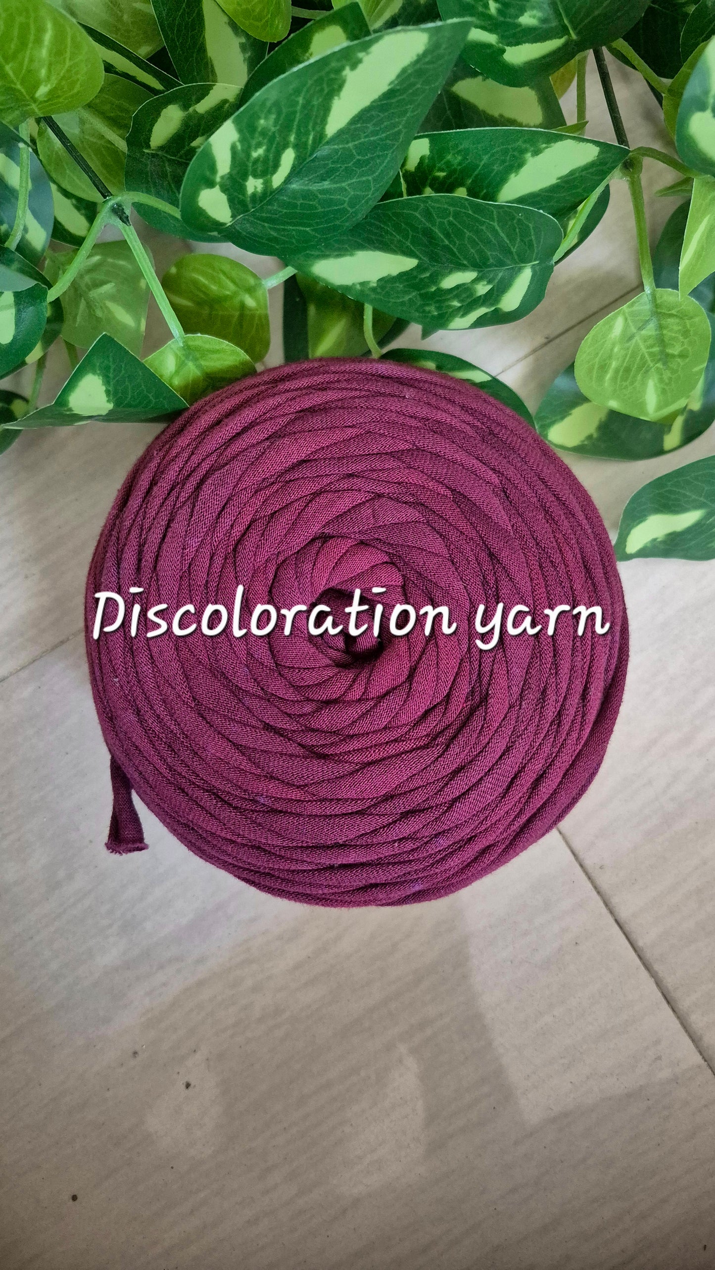 Thin and Discoloration Yarn