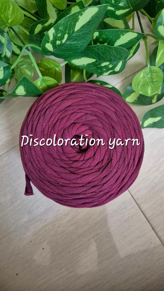 Thin and Discoloration Yarn