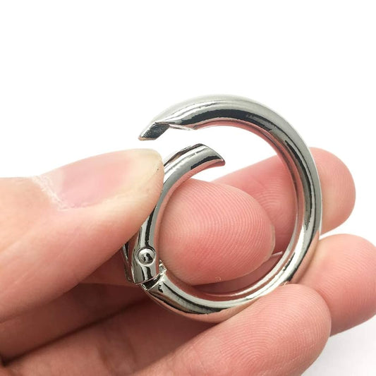 Silver openable oring 0.75 inch