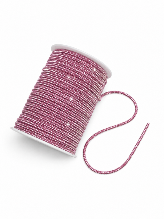 Pretty Pink Rhinestone Rope