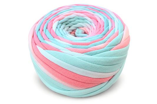 Cherry Blossom Multi color Tshirt Yarn