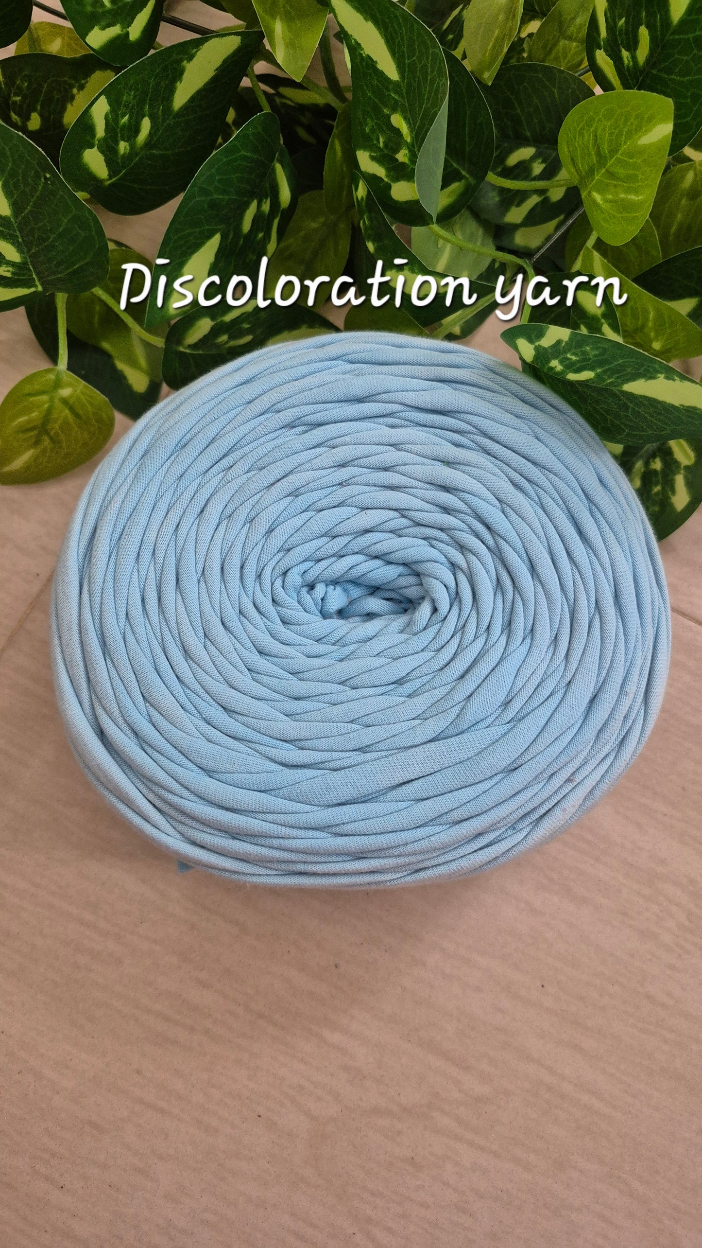 Discoloration Tshirt Yarn