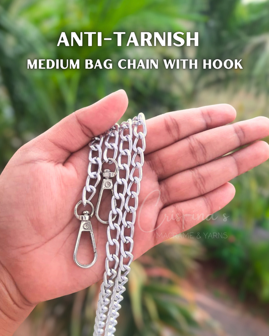 Silver Anti-tarnish bag chain