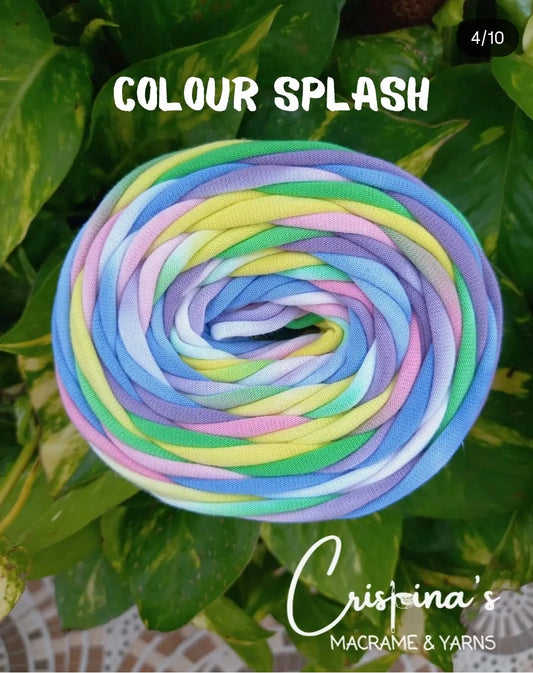 Multi color Tshirt Yarn