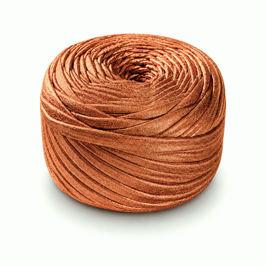 Copper metallic T-Shirt Yarn